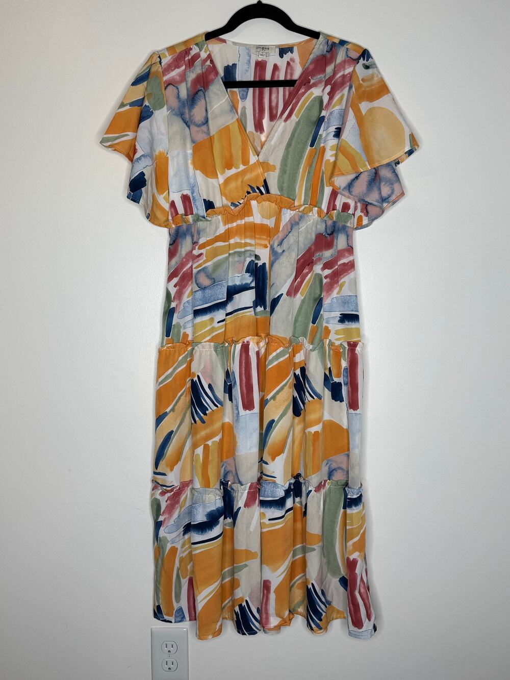 UMGEE Abstract Midi Dress